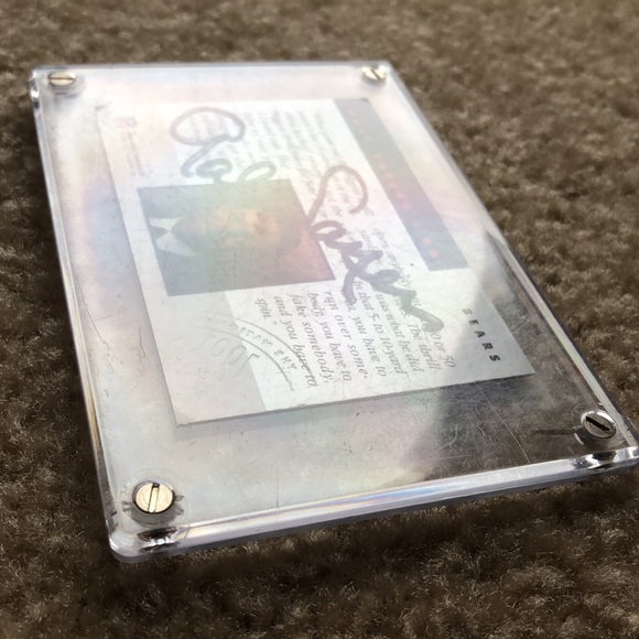 1991 BEARS Gale Sayers signed card Pro Line Portraits #169 AUTO Autograph HOFer - Picture 7 of 7